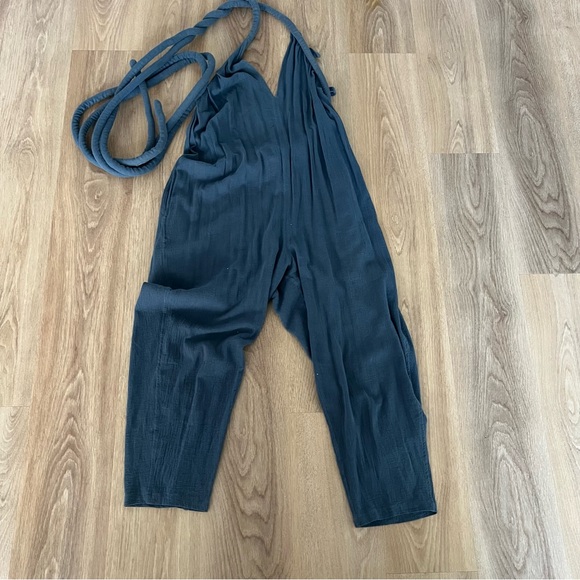 Electric Feathers Infinite Rope Cotton Jumpsuit - Picture 1 of 5